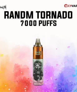 พอตใช้แล้วทิ้ง randm tornado 7000 puffs pina colada rum มะพร้าวสับปะรดสไตล์ค็อกเทล หอมละมุน