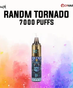 พอตใช้แล้วทิ้ง randm tornado 7000 puffs red apple ice แอปเปิ้ลแดงหอมฉ่ำ เย็นแบบฟิน ๆ