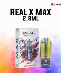 Real X Max กลิ่น Mix Berries เบอร์รี่รวมรส หอมเปรี้ยวหวานแบบธรรมชาติ
