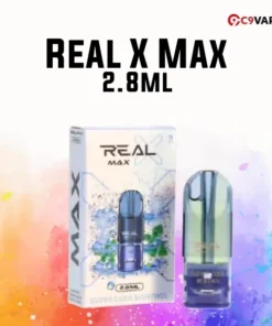 Real X Max กลิ่น Super Cool Menthol มิ้นต์เย็นสุดขั้ว สะอาด สดชื่น ทะลวงจมูก