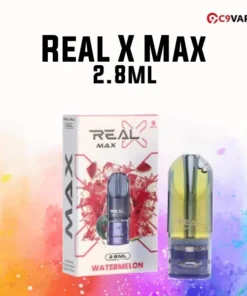Real X Max กลิ่น Watermelon แตงโมฉ่ำๆ กลิ่นหอมสดชื่นแบบผลไม้หน้าร้อน