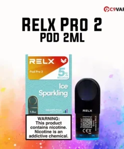 หัวพอต RELX Infinity Pro 2 กลิ่น ice sparkling เย็นสดชื่น