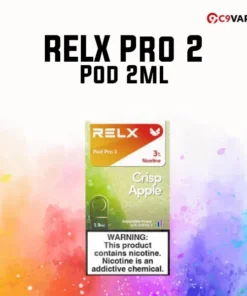 หัวพอต RELX Infinity Pro 2 กลิ่น Crisp Apple แอปเปิ้ลสดหอมกรอบ หวานอมเปรี้ยว