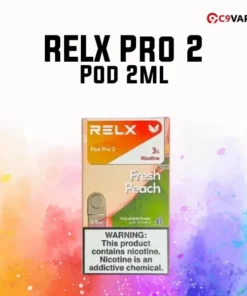 หัวพอต RELX Infinity Pro 2 กลิ่น Fresh Peach ลูกพีชหอมหวานฉ่ำ กลิ่นนุ่มละไม