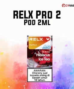 หัวพอต RELX Infinity Pro 2 กลิ่น Hibiscus Ice Tea ชากุหลาบมะฮอกกานี หอมเปรี้ยวละมุน