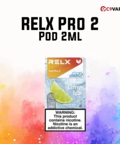 หัวพอต RELX Infinity Pro 2 กลิ่น Lime Ice มะนาวเย็นเปรี้ยวจี๊ด ซ่าปลายจมูก