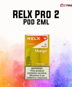 หัวพอต RELX Infinity Pro 2 กลิ่น Mango มะม่วงสดหวานจัด กลิ่นผลไม้ชัด