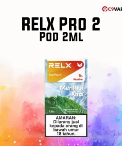 หัวพอต RELX Infinity Pro 2 กลิ่น Menthol Xtra เมนทอลเข้มข้น เย็นทะลุจมูก
