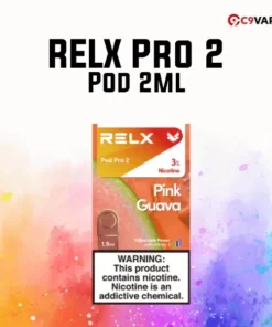 หัวพอต RELX Infinity Pro 2 กลิ่น Pink Guava ฝรั่งชมพูหวานหอม เนื้อฉ่ำแบบ tropical