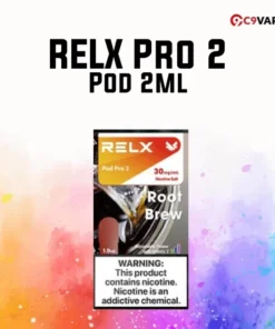 หัวพอต RELX Infinity Pro 2 กลิ่น Root Brew รูทเบียร์หอมสมุนไพรแบบอเมริกันแท้