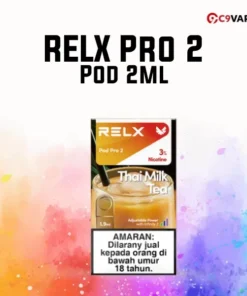 หัวพอต RELX Infinity Pro 2 กลิ่น Thai Milk Tea ชาไทยนมสด หวานมันหอมกลิ่นคุ้นเคย