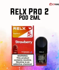 หัวพอต RELX Infinity Pro 2 กลิ่น strawberry สดใสแบบผลไม้