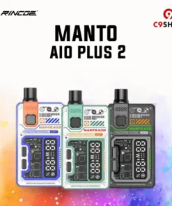 Manto AIO Plus 2 พอตไฟฟ้าสายดุดัน ที่มาพร้อมดีไซน์เท่สไตล์บ็อกซ์โมด