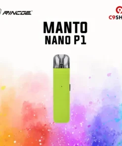 Manto Nano P1 สีเขียวสดใส เต็มเปี่ยมด้วยพลังและความสนุก