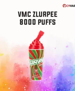 VMC 8000 Puffs Zlurpee กลิ่น Watermelon แตงโมเย็นฉ่ำ สดชื่นทุกคำแบบซัมเมอร์จริงจัง
