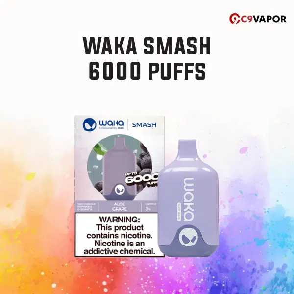 Waka Smash 6000 Puffs