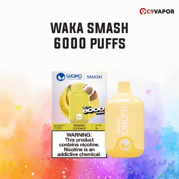 Waka Smash 6000 Puffs