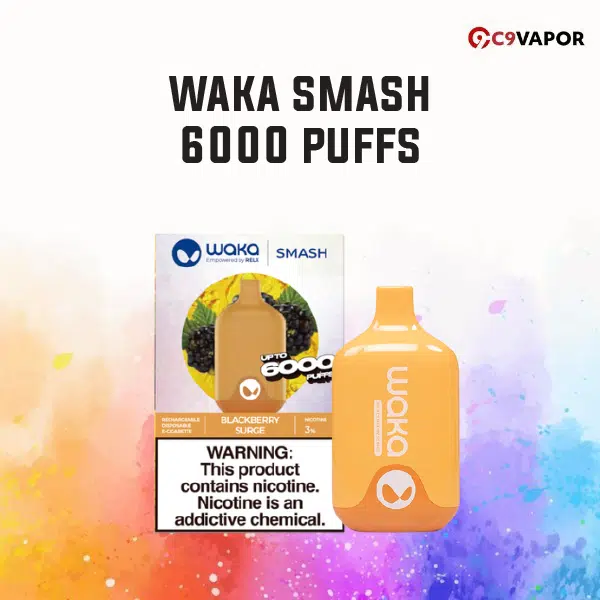 Waka Smash 6000 Puffs