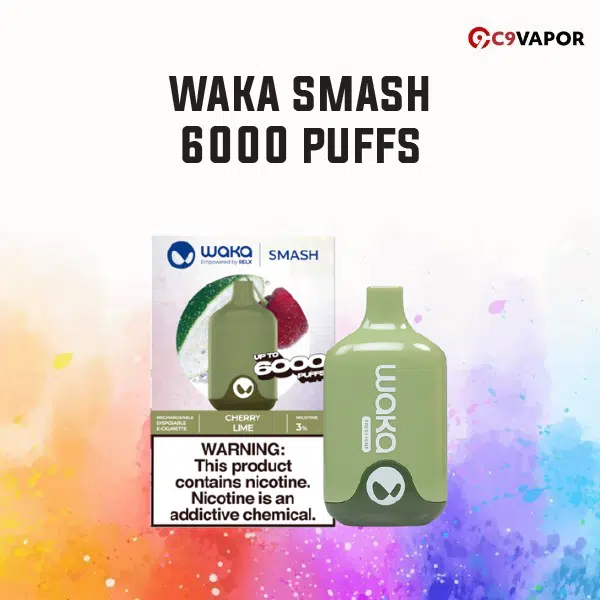 Waka Smash 6000 Puffs