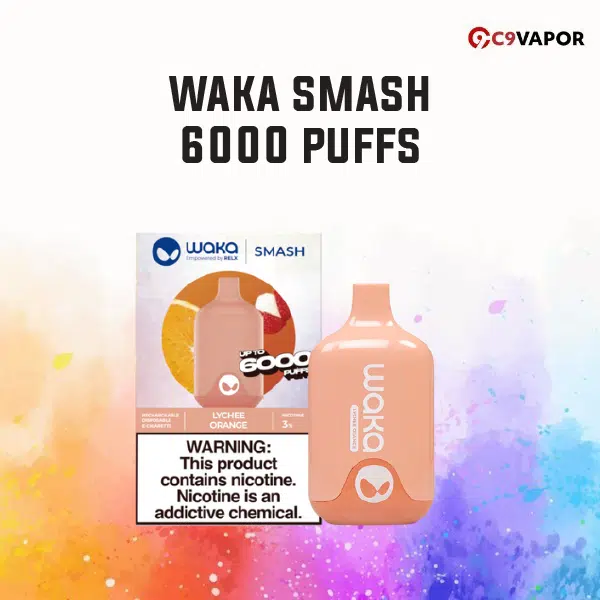 Waka Smash 6000 Puffs