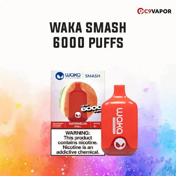 Waka Smash 6000 Puffs