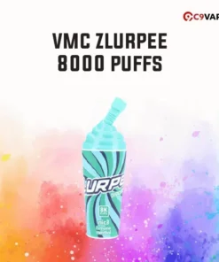 VMC 8000 Puffs Zlurpee กลิ่น Menthol เย็นสดชื่นจัดเต็ม สูบแล้วโล่งจมูกเย็นลึกถึงใจ