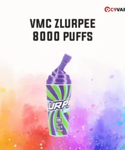 VMC 8000 Puffs Zlurpee กลิ่น Grape องุ่นหอมแน่น กลิ่นหวานฉ่ำแบบลูกองุ่นสดๆ