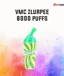 VMC 8000 Puffs Zlurpee กลิ่น Lime Soda มะนาวโซดา เปรี้ยวซ่า สดใสแบบเครื่องดื่มปาร์ตี้