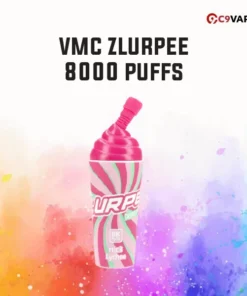 VMC 8000 Puffs Zlurpee กลิ่น Lychee ลิ้นจี่หอมหวาน ละมุนแบบผลไม้เมืองร้อนฉ่ำๆ