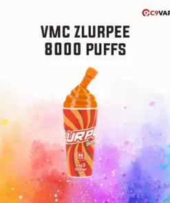 VMC 8000 Puffs Zlurpee กลิ่น Orange Jam แยมส้มหอมหวาน มีความสดชื่นแบบเปลือกส้มปนความนัว