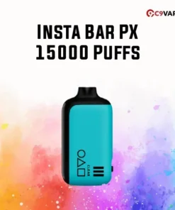 Insta Bar PX 15000 Puffs กลิ่น Ciear กลิ่นใสสะอาด เย็นนิดๆ เบาๆ ฟีลกลิ่นสะอาดบริสุทธิ์ไม่ฉุน