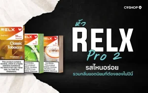 หัว Relx Pro 2 รสไหนอร่อยที่สุดในปี 2025 กลิ่นไหนดีต่อใจ