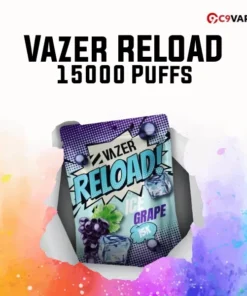 vazer reload 15k ice grape องุ่น