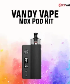 vandy vape nox pod kit carbon black v1