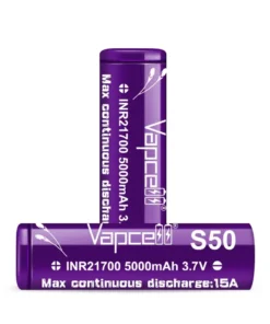 Vapcell 21700 S50 5000mAh 15A