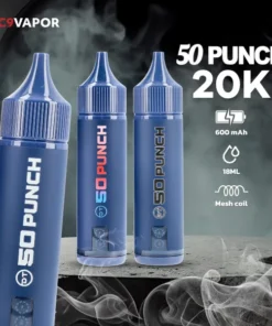 50 Punch 20K พอตใชแล้วทิ้งรุ่นใหม่ กลิ่นหวานชัด ฟิลนุ่มกำลังดี