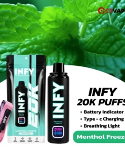 infy 20k menthol freez ลูกอมเมนทอล เย็นถึงใจ