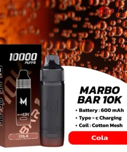 Marbo M Bar 10K กลิ่น Cola – โคล่าซ่า หอมหวานซาบซ่า
