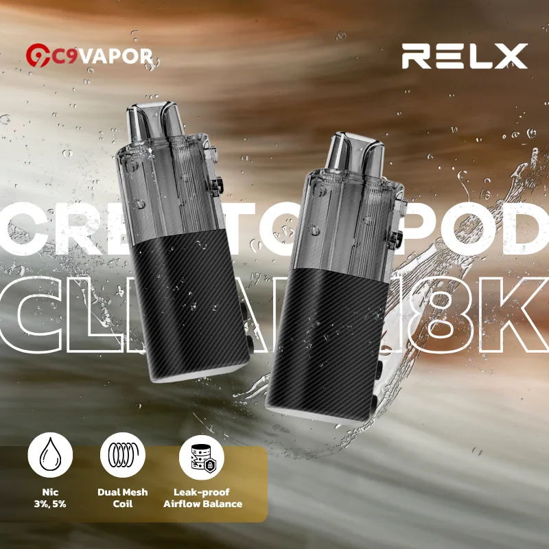 RELX Creator Pod Clear 18K